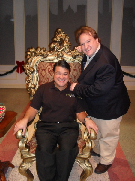 Musical Director Eugene Dizon with Director Walter Stearns Photo